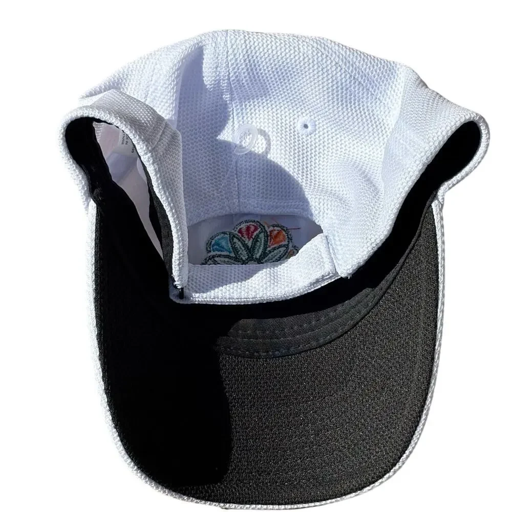 White Decky Golf Men's Hat